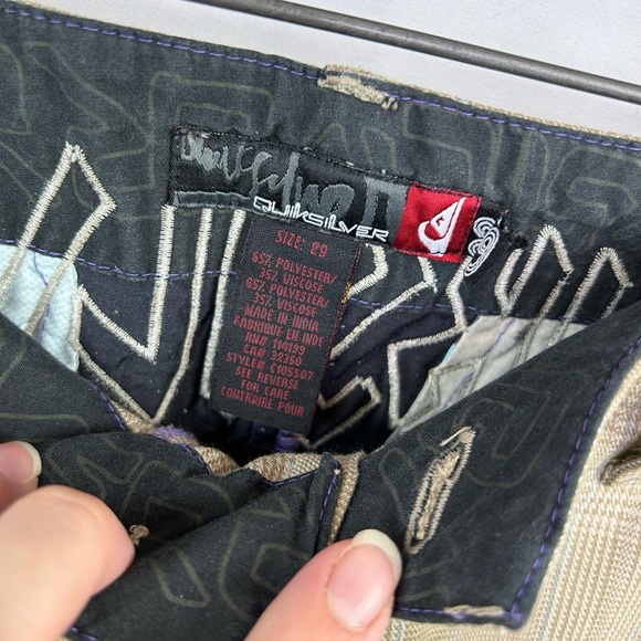 Y2K Quiksilver gingham pants - Picture 5 of 7